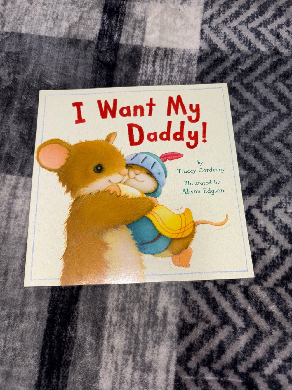 💰I Want My Daddy! Plush Storybook-Inspired Stuffed Animal - Brown Plush